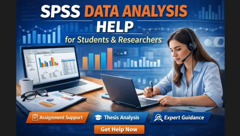 SPSS data analysis help for students and researchers with expert support for assignments and thesis statistics