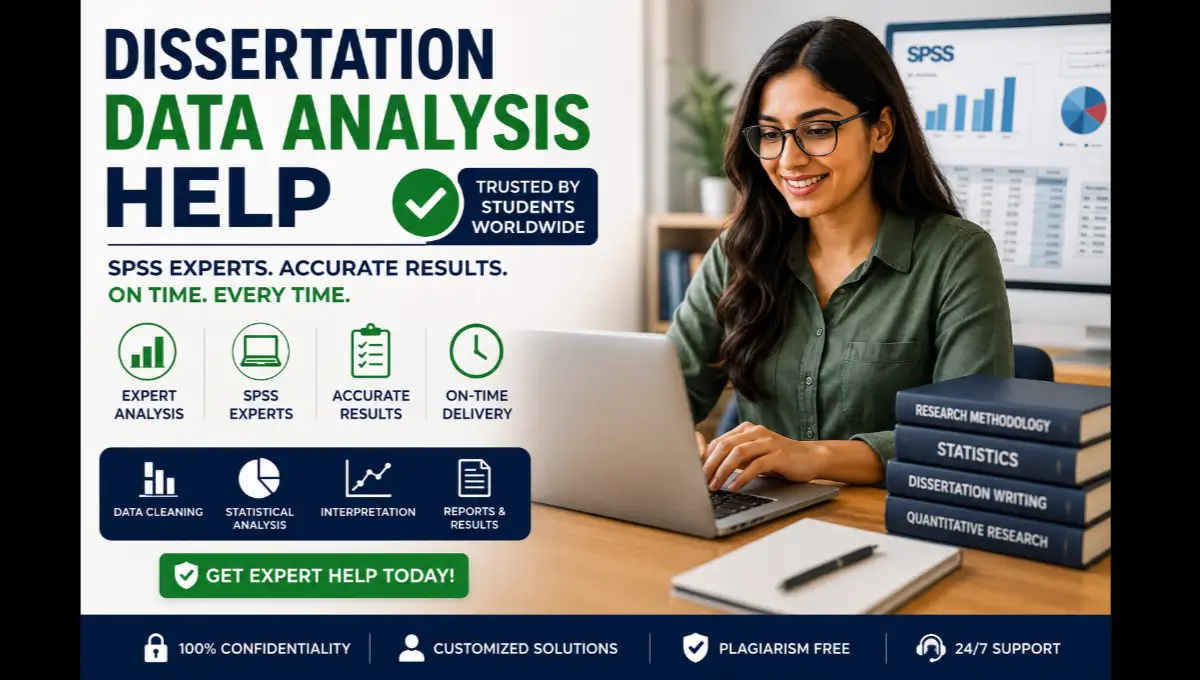 Expert dissertation data analysis help with SPSS, statistical analysis and results interpretation for Master's and PhD students worldwide.