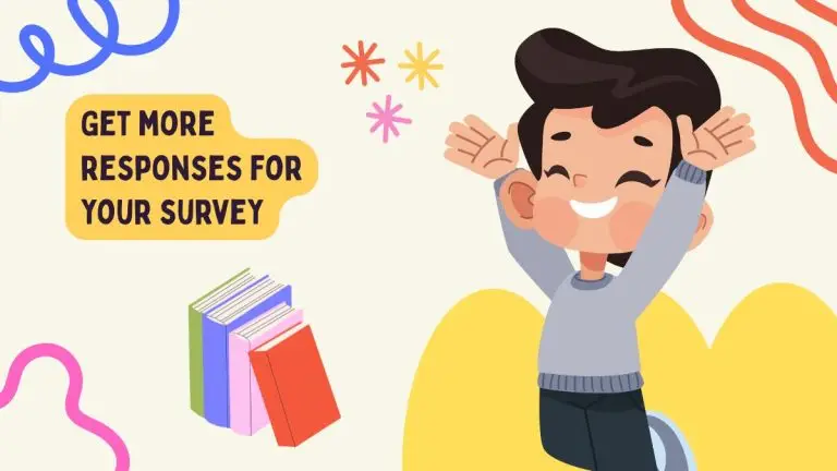 Illustration of different survey distribution methods including social media, email, forums, and QR codes