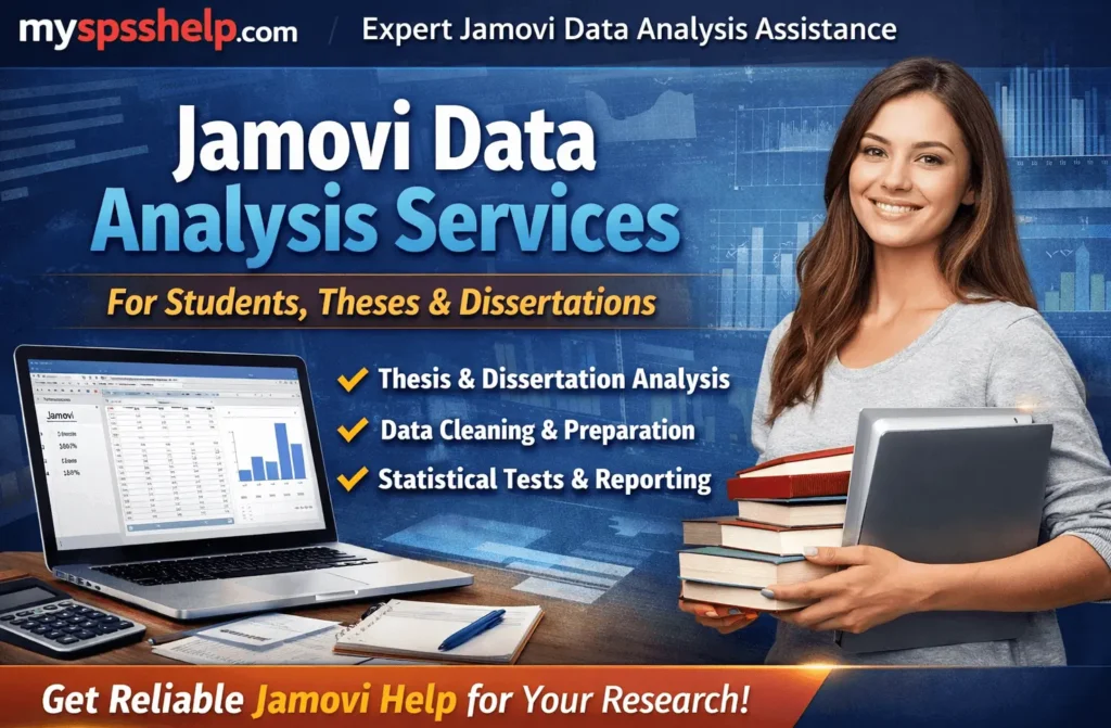Jamovi data analysis services for students and researchers at myspsshelp.com with thesis and dissertation statistical support